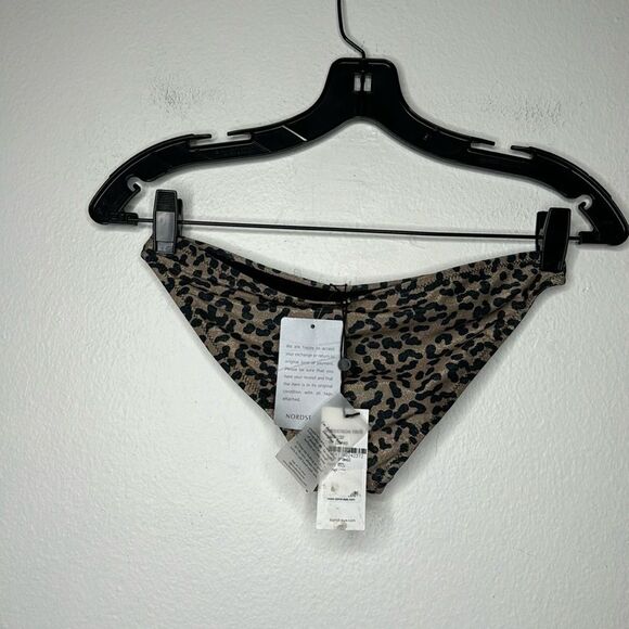 bond-eye Sleeker Bikini Bottom in Metallic Leopard Print Size XS - Picture 6 of 7